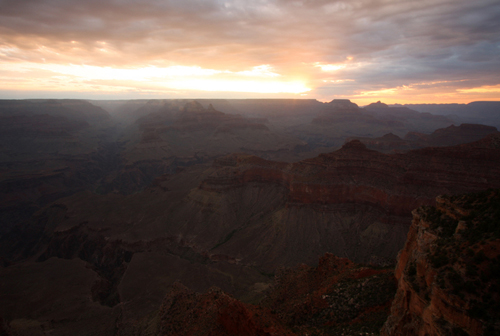 Zonsopgang Grand Canyon
