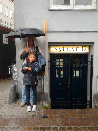 Regen in Nyhavn